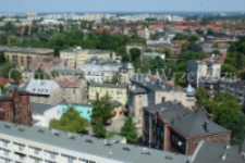 Widok Wrzeszcza z wieżowca Olimp