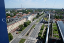 Widok Wrzeszcza z wieżowca Olimp