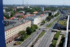 Widok Wrzeszcza z wieżowca Olimp