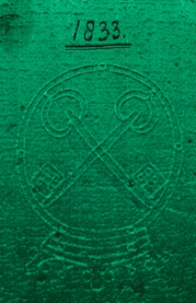 Wetter-Beobachtungen 1833