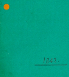 Wetter-Beobachtungen 1842