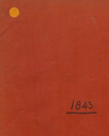 Wetter-Beobachtungen 1843