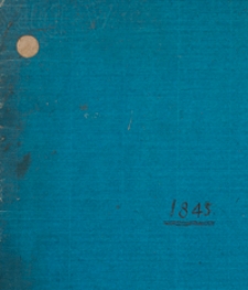 Wetter-Beobachtungen 1845