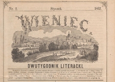 Wieniec : dwutygodnik literacki, 1862, Nr 02