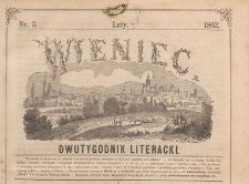 Wieniec : dwutygodnik literacki, 1862, Nr 03
