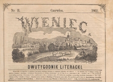 Wieniec : dwutygodnik literacki, 1862, Nr 11