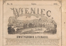 Wieniec : dwutygodnik literacki, 1862, Nr 14