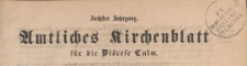 Amtliches Kirchenblatt für die Diöcese Culm, 1863.01.10 nr 1