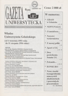 Gazeta Uniwersytecka, 1993, nr 6 (20)