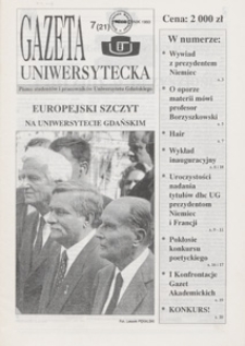 Gazeta Uniwersytecka, 1993, nr 7 (21)
