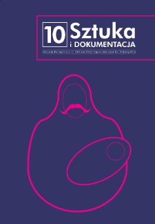 Sztuka i Dokumentacja nr 10, 2014