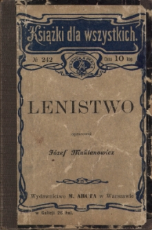 Lenistwo