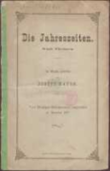 Die Jahreszeiten : nach Thomson ; vom Danziger Gesangverein aufgeführt im December 1877