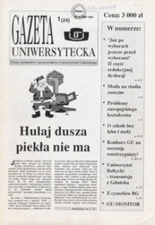 Gazeta Uniwersytecka, 1994, nr 1 (24)
