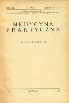 Medycyna Praktyczna : 1936
