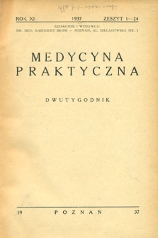Medycyna Praktyczna : 1937