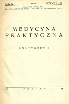 Medycyna Praktyczna : 1938
