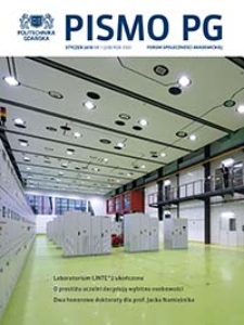 Pismo PG : Forum Społeczności Akademickiej, 2016, R. 23, Nr 1 (Styczeń)