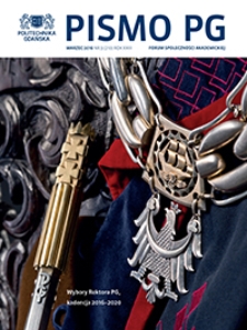 Pismo PG : Forum Społeczności Akademickiej, 2016, R. 23, Nr 3 (Marzec)
