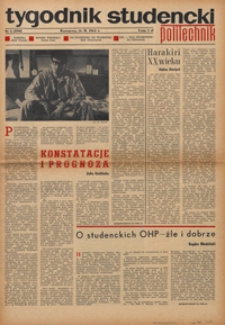 Tygodnik studencki "Politechnik", 1968, nr 6 (390)
