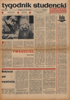 Tygodnik studencki "Politechnik", 1968, nr 13 (397)
