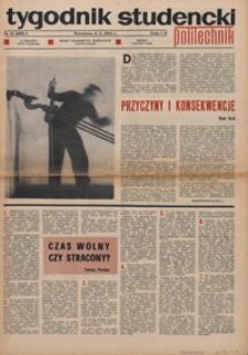 Tygodnik studencki "Politechnik", 1968, nr 18 (402) A