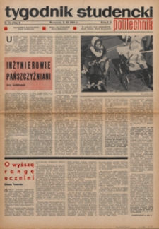 Tygodnik studencki "Politechnik", 1968, nr 22 (406) B