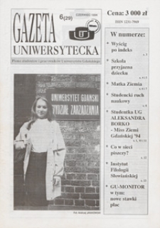 Gazeta Uniwersytecka, 1994, nr 6 (29)