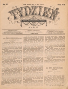 Tydzień Literacki, Artystyczny, Naukowy i Społeczny, 1878.05.12 nr 37