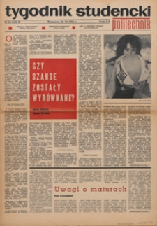 Tygodnik studencki "Politechnik", 1968, nr 26 (410) B