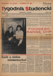Tygodnik studencki "Politechnik", 1968, nr 35 (419)
