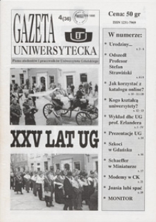Gazeta Uniwersytecka, 1995, nr 4 (36)