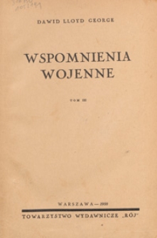 Wspomnienia wojenne. T. 3