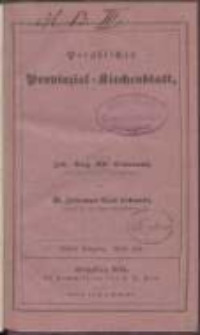 Preussisches Provinzial-Kirchenblatt 1841