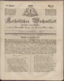Katholisches Wochenblatt aus Ost- und Westpreußen für Leser aller Stände 1847