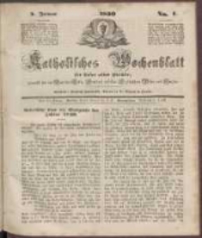 Katholisches Wochenblatt aus Ost- und Westpreußen für Leser aller Stände 1850