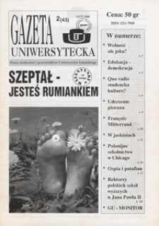 Gazeta Uniwersytecka, 1996, nr 2 (43)