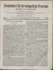 Kirchenblatt für die Evangelische Gemeinde Insbesondere der Provinz Preußen 1862