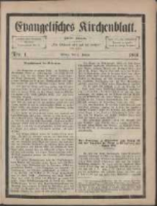 Kirchenblatt f&uuml;r die Evangelische Gemeinde Insbesondere der Provinz Preu&szlig;en 1866
