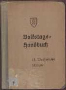 Volkstags-Handbuch : 6. Wahlperiode 1835/39