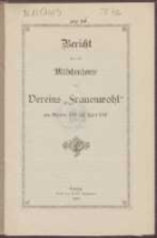 Bericht über die Mädchenhorte des Vereins "Frauenwohl" : von Oktober 1891 bis April 1897