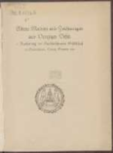 Ältere Malerei und Zeichnungen aus Danziger Besitz : 1. Ausstellung der Kunstforschenden Gesellschaft im Stadtmuseum, Danzig, Sommer 1919