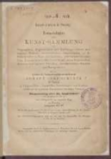 Kunst-Auction in Danzig : Verzeichniss einer Kunst-Sammlung von Oelgemälden, Kupferstichen und Radirungen älterer und neuerer Meister [...] Ferner Arbeiten des [...] Johann Carl Schultz in Danzig an Oelgemälden, Aquarellen, Zeichnungen und Studien : welche auf des genannten Eigenthümers freiwilliges Verlangen Donnerstag den 26 September [...] zu Danzig [...]