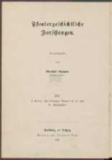 Das Danziger Theater im 16. und 17. Jahrhundert