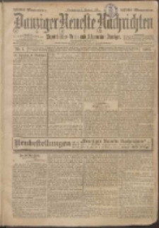 Danziger Neueste Nachrichten : unparteiisches Organ und allgemeiner Anzeiger 1/1896