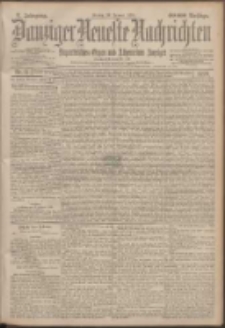 Danziger Neueste Nachrichten : unparteiisches Organ und allgemeiner Anzeiger 11/1899