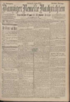 Danziger Neueste Nachrichten : unparteiisches Organ und allgemeiner Anzeiger 19/1899