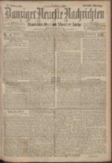 Danziger Neueste Nachrichten : unparteiisches Organ und allgemeiner Anzeiger 41/1899