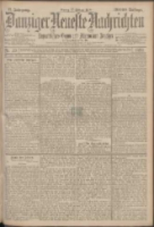 Danziger Neueste Nachrichten : unparteiisches Organ und allgemeiner Anzeiger 49/1899
