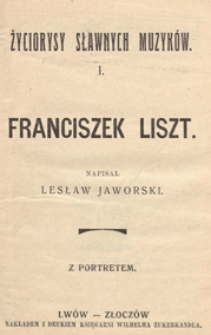 Franciszek Liszt